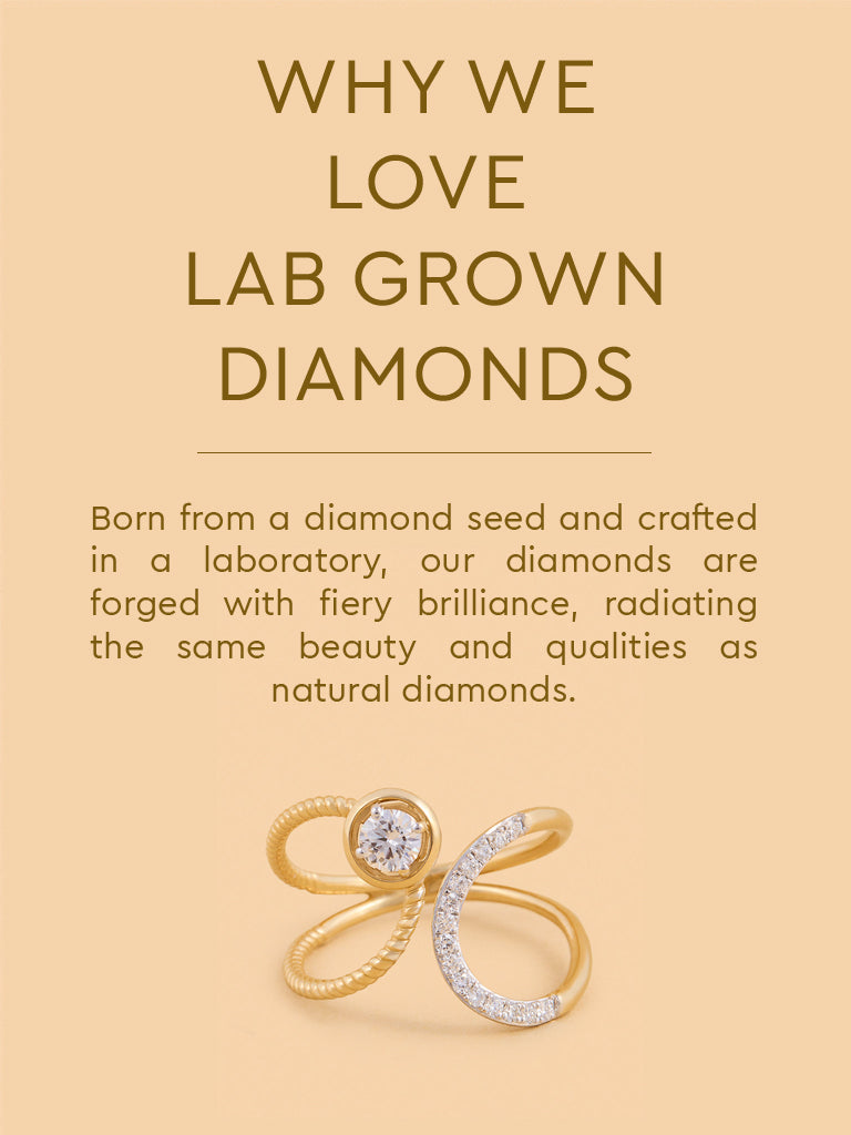 Infinity Lab Diamond Ring