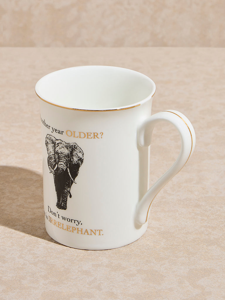 Westside Home White Printed Mug