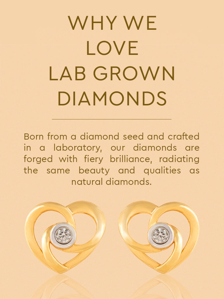 Chic Lab Diamond Ribbon Knot Studs