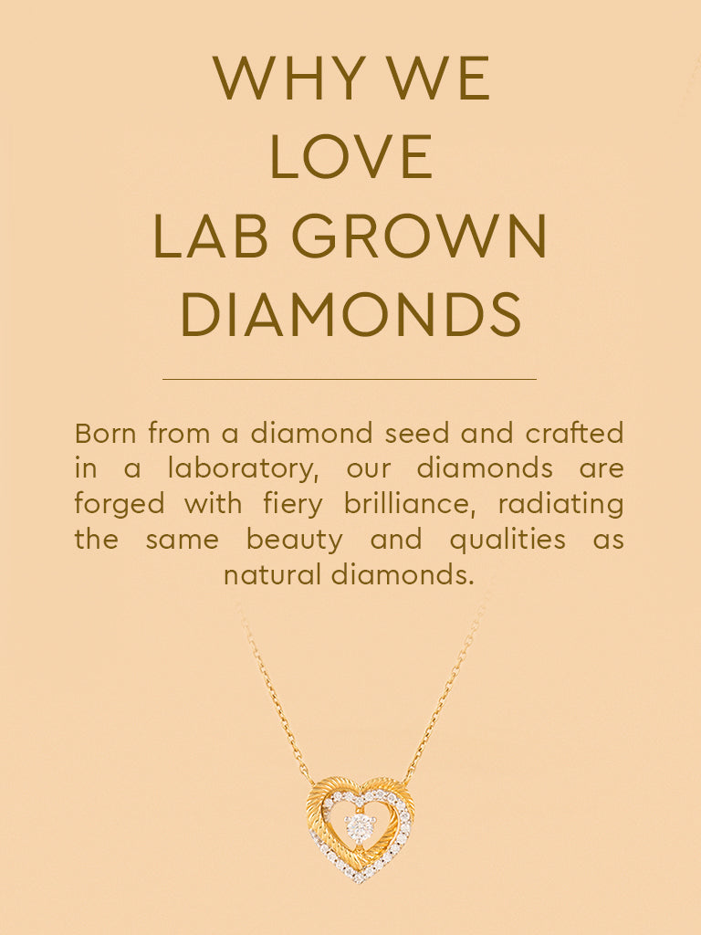 Trendy Lab Diamond Layered Halo Heart Necklace