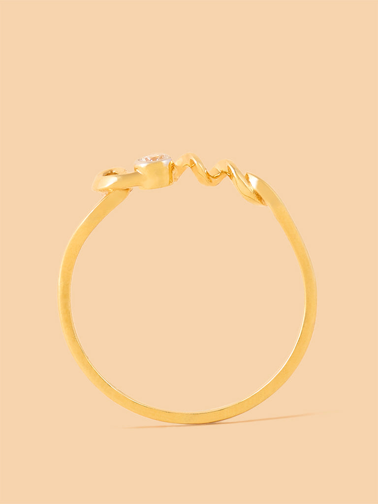 Elegant Lab Diamond Love Spell Ring