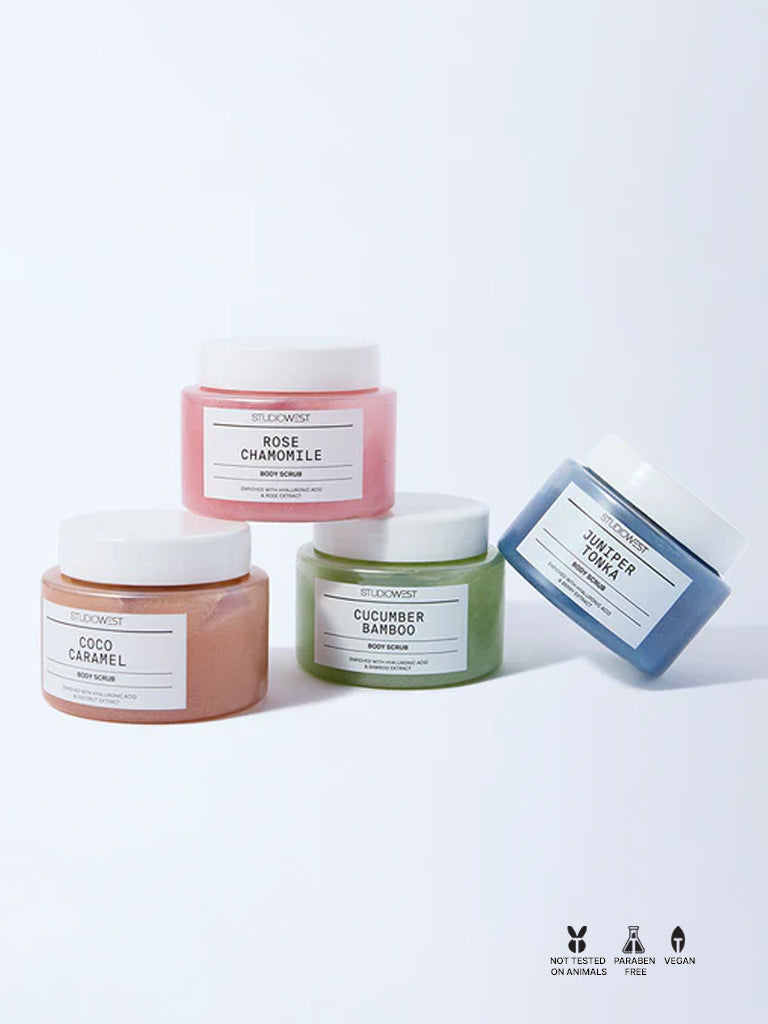 Studiowest Rose Chamomile Body Scrub - 180 gm