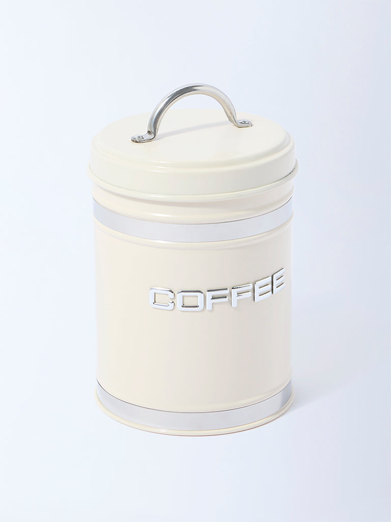 Westside Home Ivory Coffee Storage Jar with Lid
