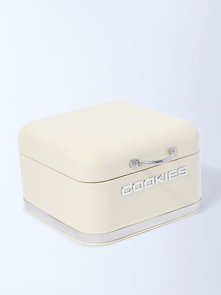 Westside Home Ivory Cookies Box with Lid