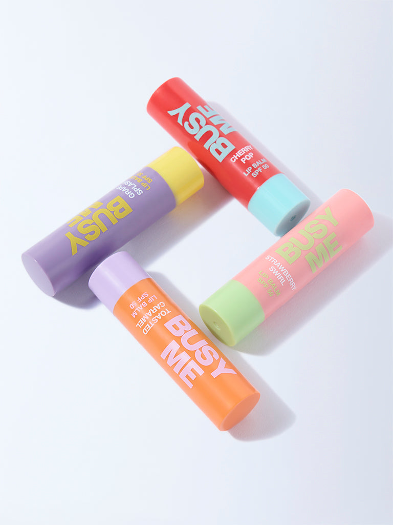 Studiowest Busy Me Toasted Caramel Lip Balm with SPF 50 - 4.5 gm