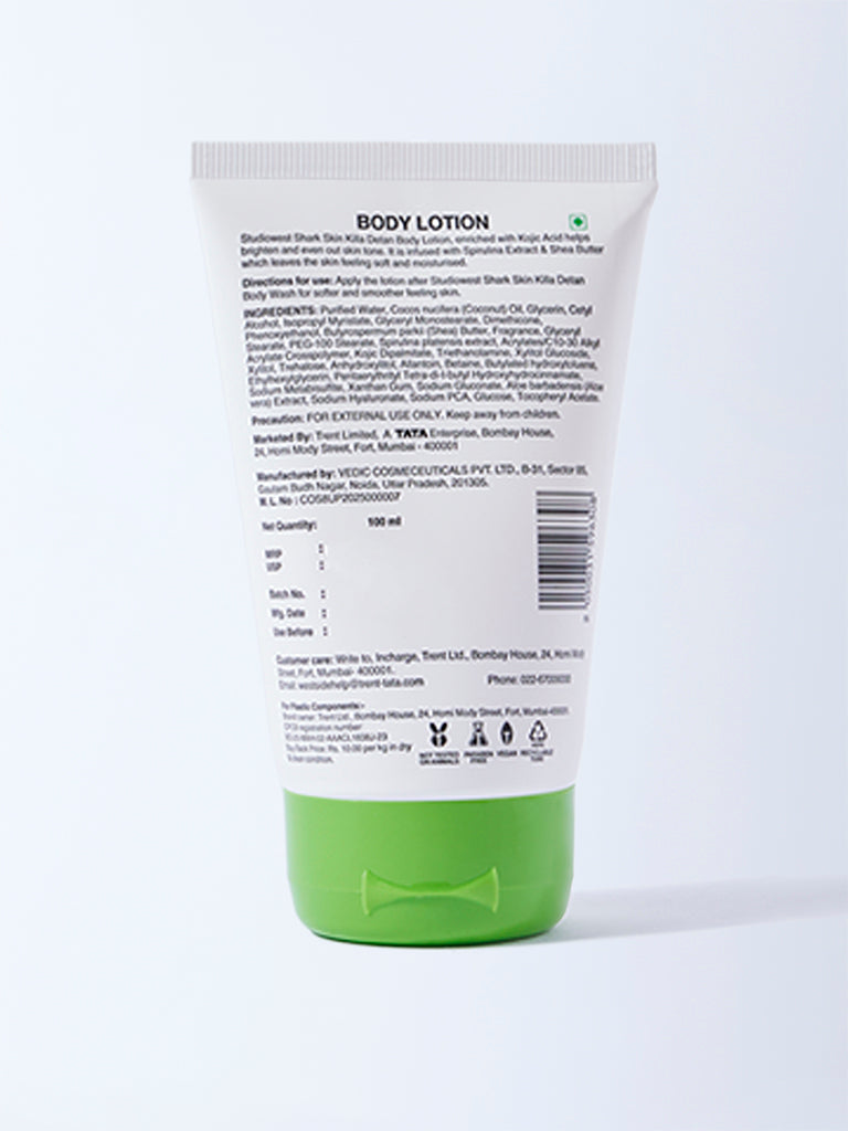 Studiowest Shark Skin Killa Detan Body Lotion - 100 ml