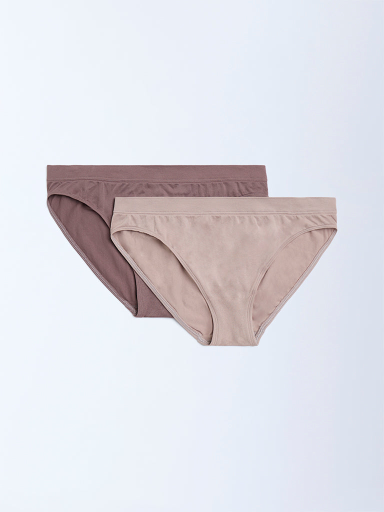Superstar 2-Pack Seam-Free Bikini Briefs
