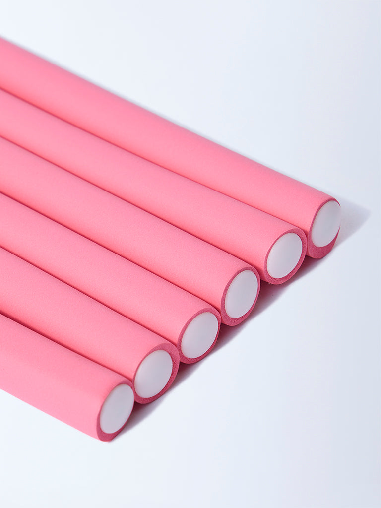 Studiowest Pink Hair Curlers - Pack of 6