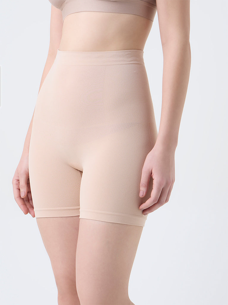 Wunderlove Light Beige Seamfree Shapewear Shorts