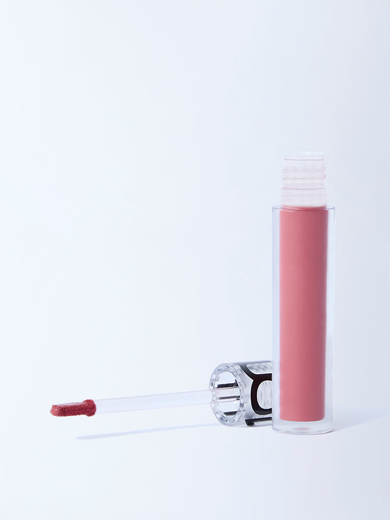 Westside Nuon Women's Liquid Matte Petal P-01 Lipstick - 4.4 ml  Detail View