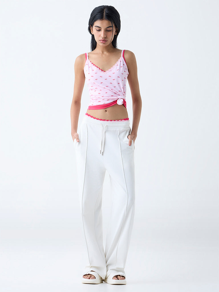 Superstar 2-Pack Printed Cotton-Blend Camisoles