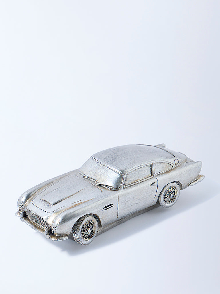 Westside Home Silver Aston Martin Car Decorative Object
