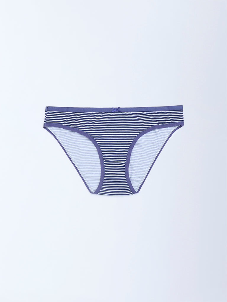 Wunderlove 3-Pack Cotton-Blend Bikini Briefs