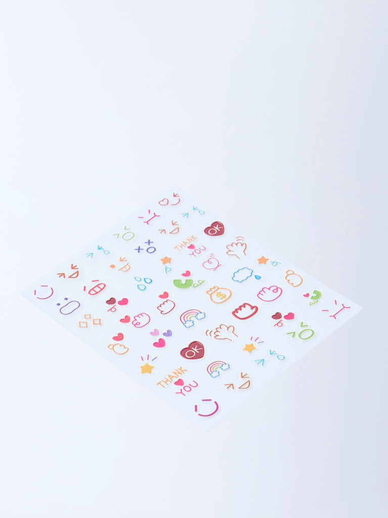 Studiowest Emoji-Inspired Assorted Nail Stickers