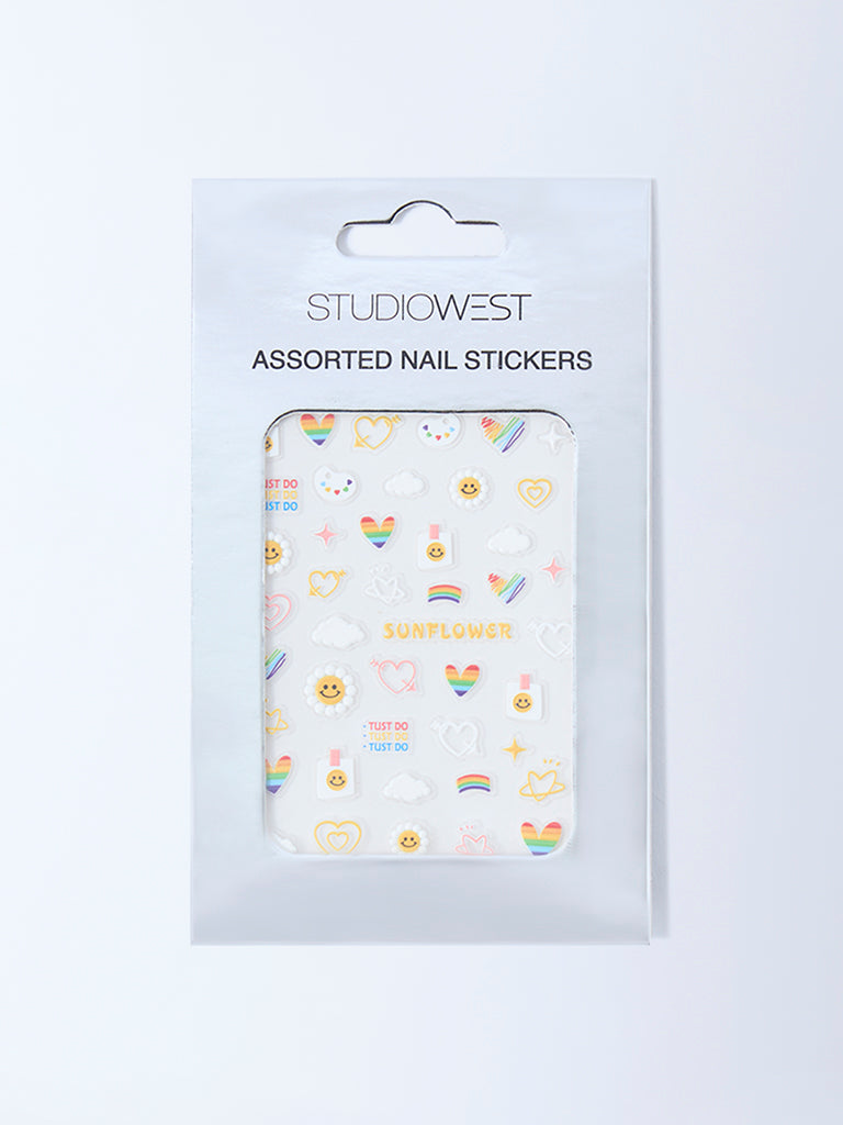 Studiowest Vibrant Assorted Nail Stickers