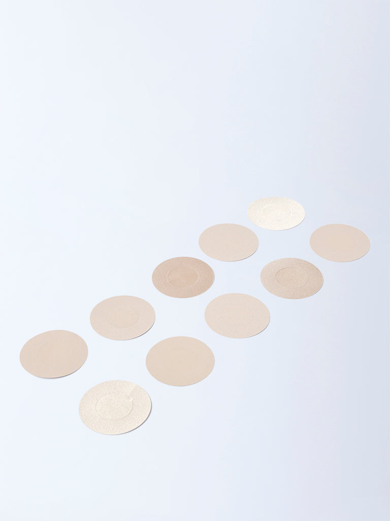 Superstar Fabric Nipple Covers, 10N, 6.5 cm(D)