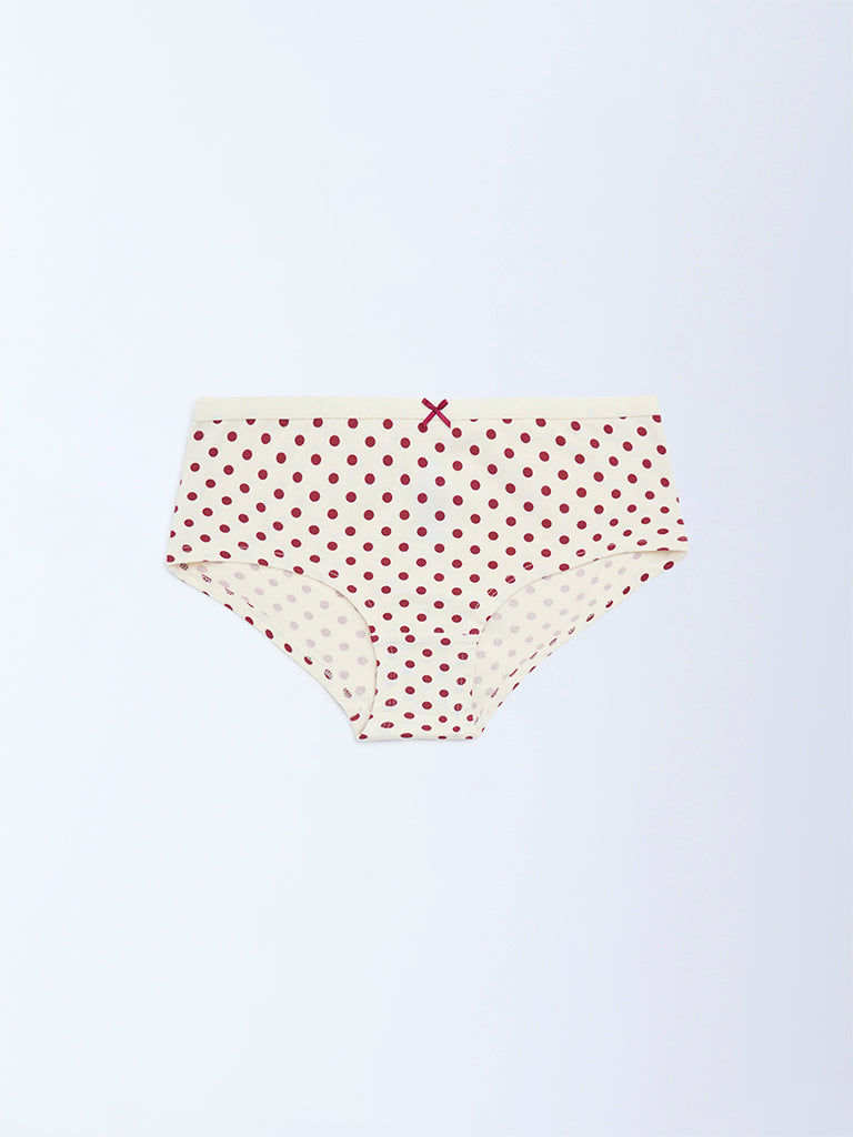 Wunderlove 3-Pack Cotton-Blend Low-Rise Briefs