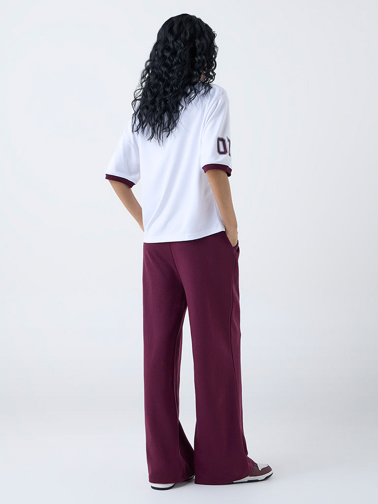 Studiofit Plum High-Rise Pants