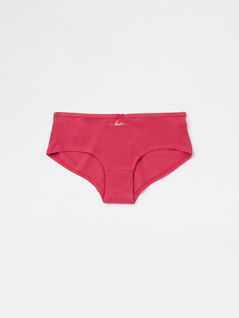 Wunderlove 3-Pack Low-Rise Cotton-Blend Briefs