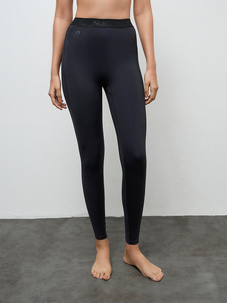 Nuoflexx by Westside Black High-Rise Yoga Pants