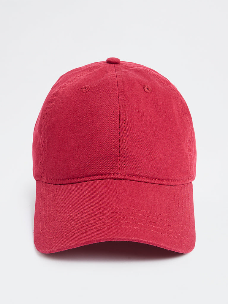 Westside Accessories Red Cotton Cap