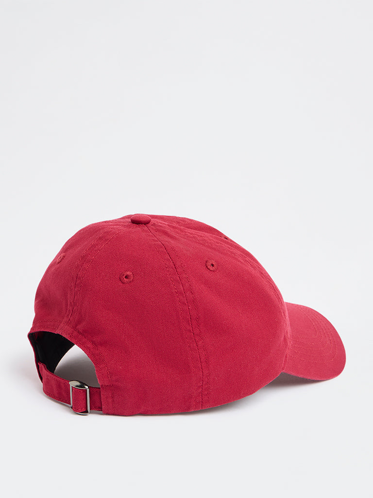 Westside Accessories Red Cotton Cap