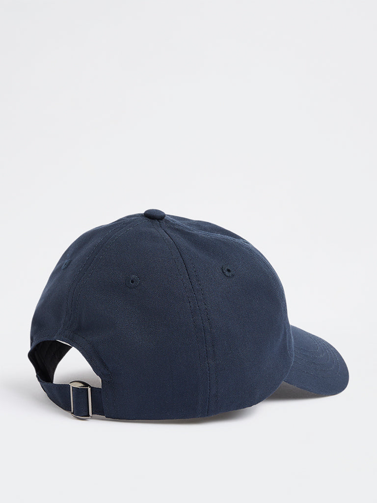 Westside Accessories Navy Cotton Cap