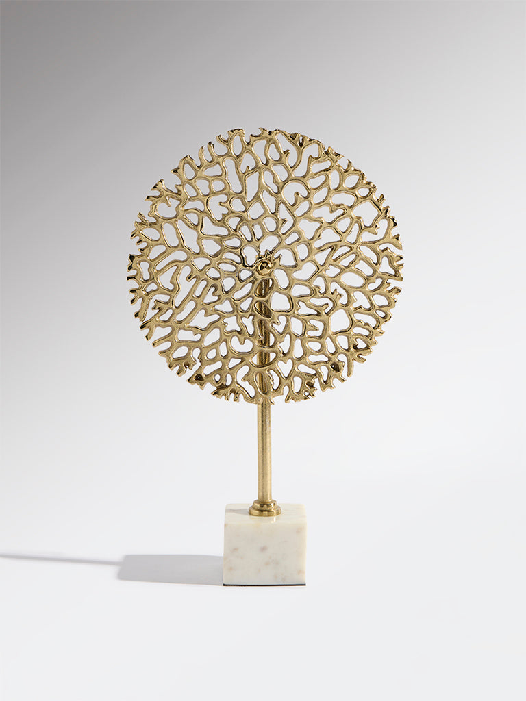 Westside Home Gold Tree Root Sculpture