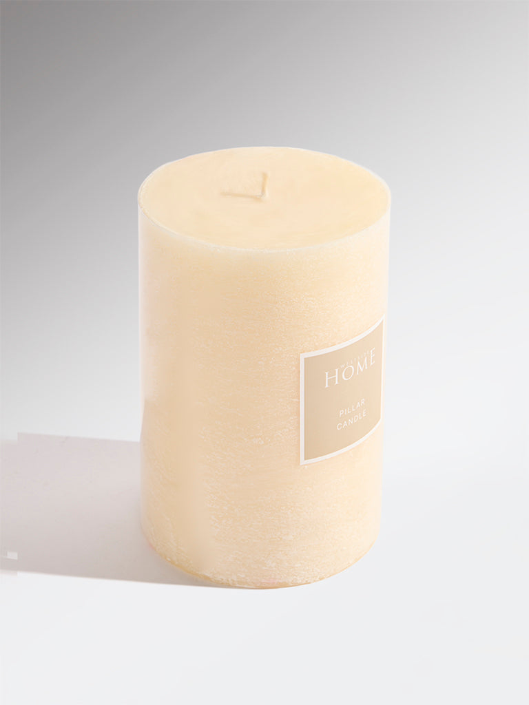Westside Home Ivory Pillar Candle