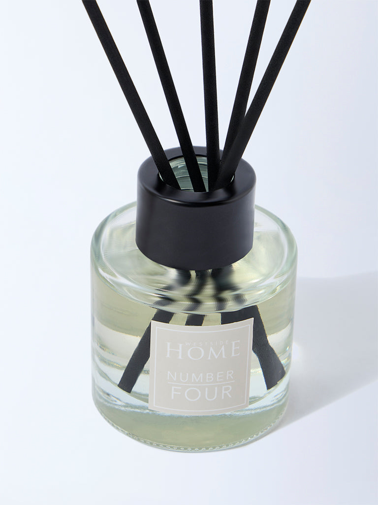 Westside Home Clear Lava Rock Fragrance Diffuser with Five Reed Sticks