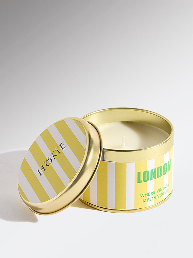Westside Home Yellow London Fragrance Candle