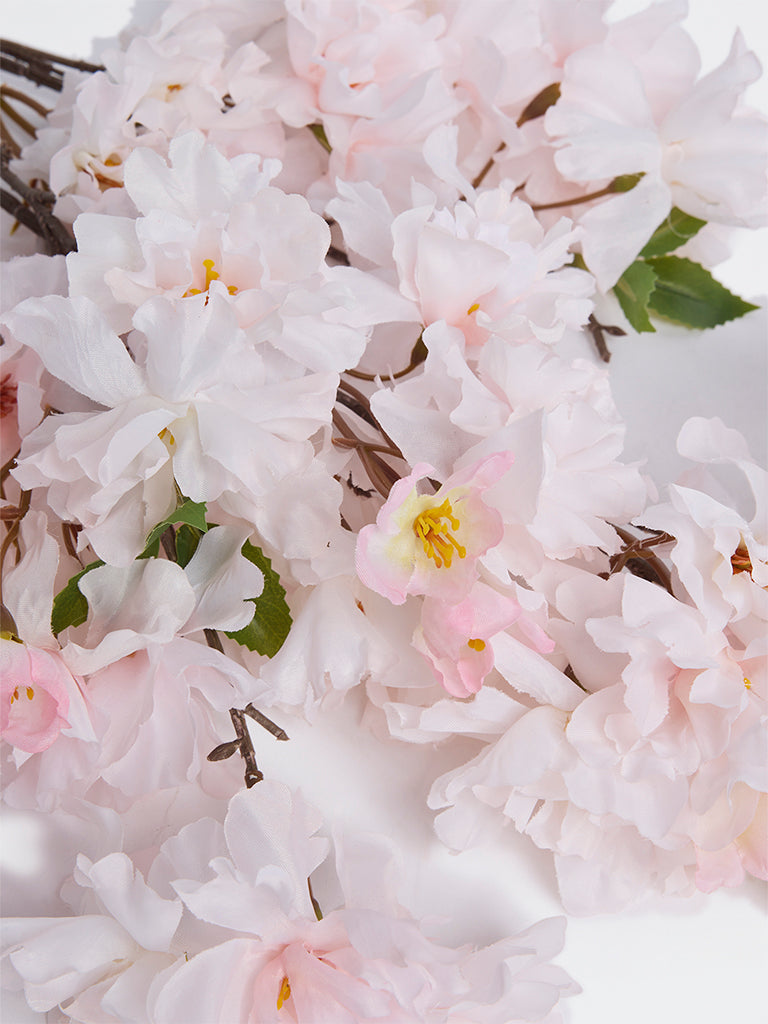Westside Home Pink Artificial Cherry Blossom Plant