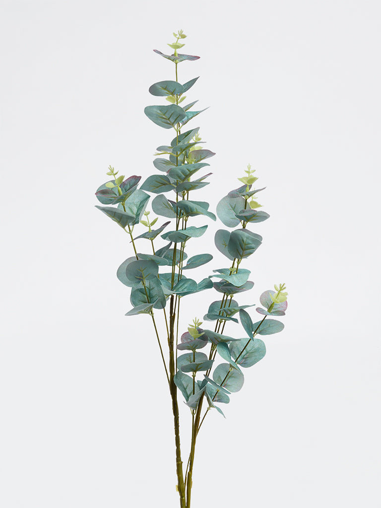 Westside Home Green Eucalyptus Leaf Artificial Plant