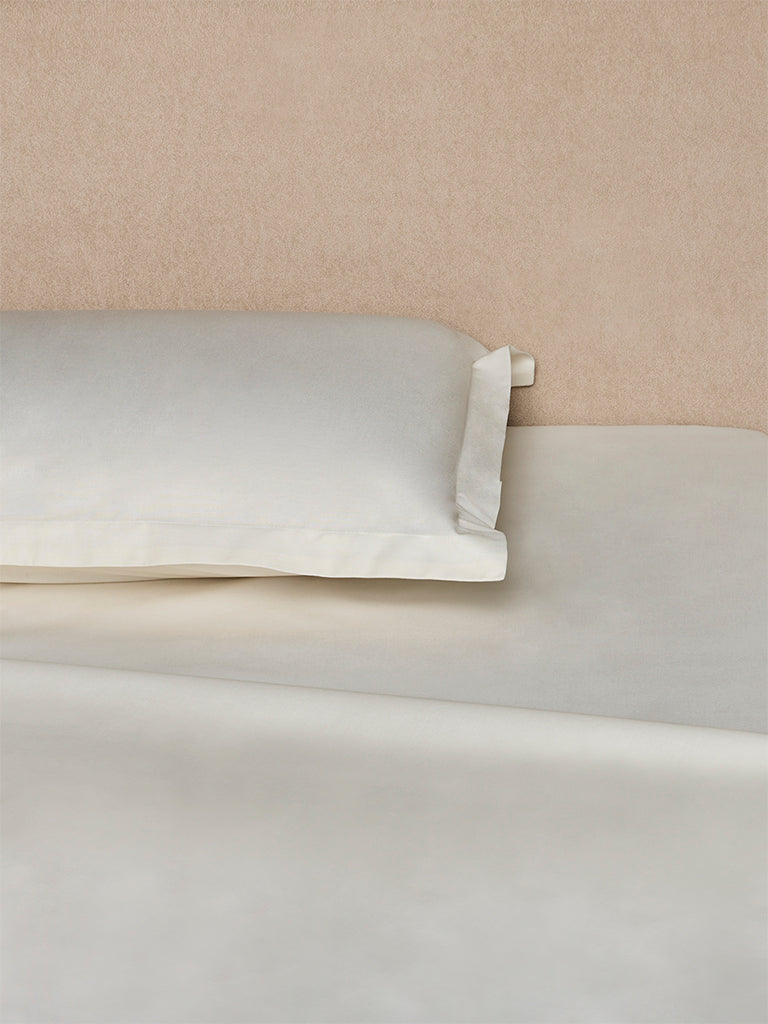 Westside Home White Solid King Bed Sheet Set