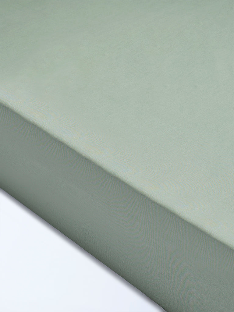 Westside Home Olive Solid Queen Bed Sheet Set