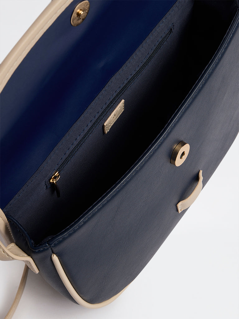 Westside Navy Nautical Sling Bag