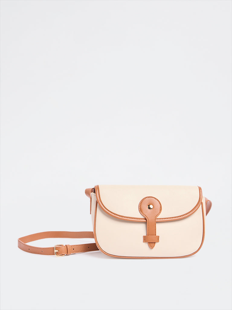 Westside Off-White Sling Bag
