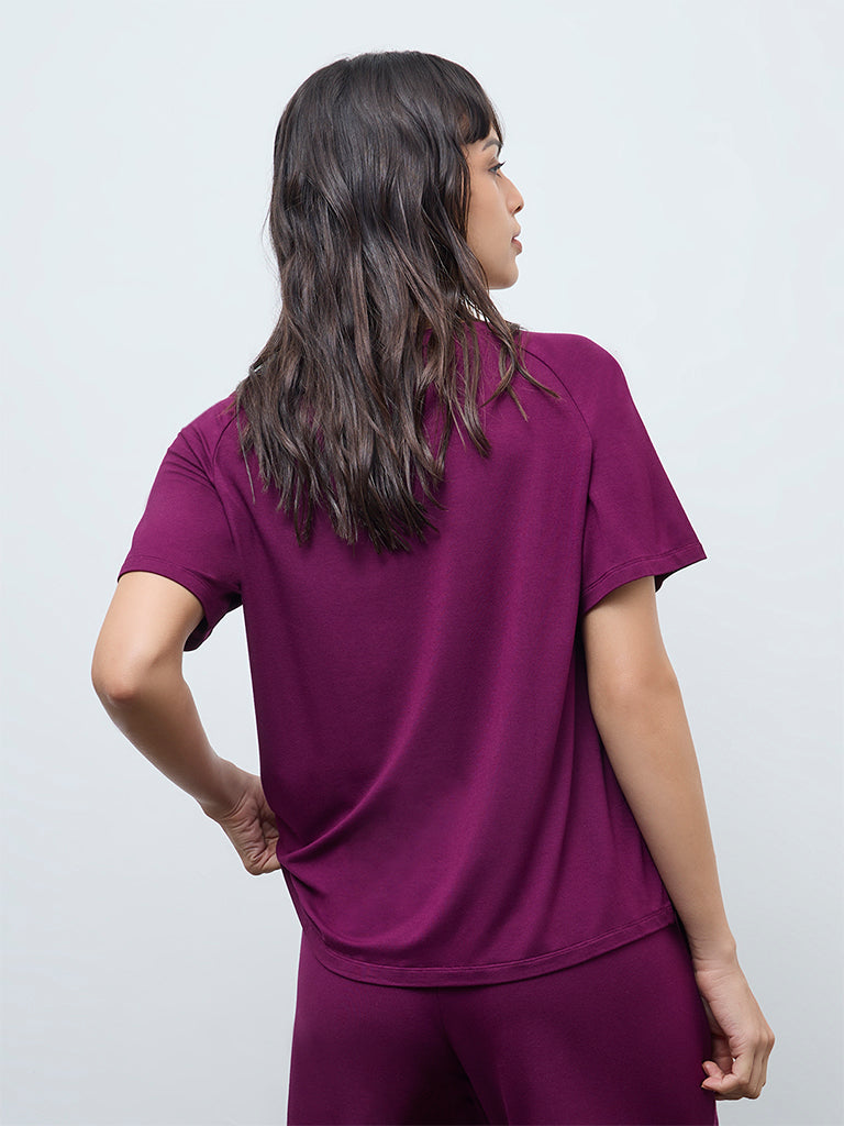 Wunderlove Plum Solid Top