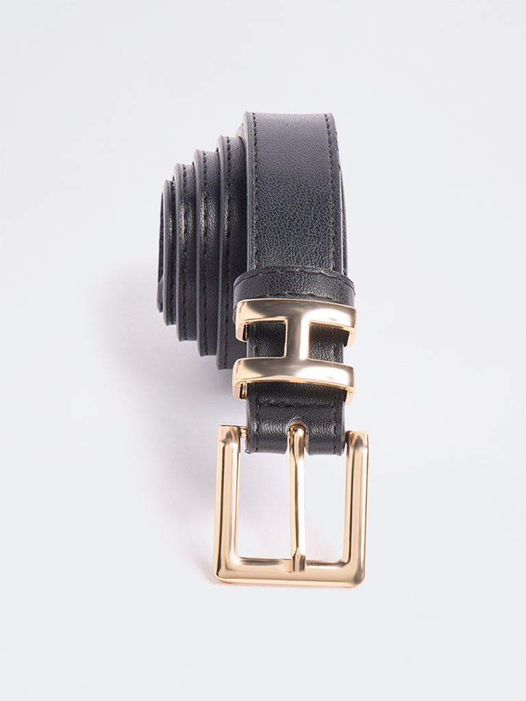 Westside Accessories Black H-Buckle Belt