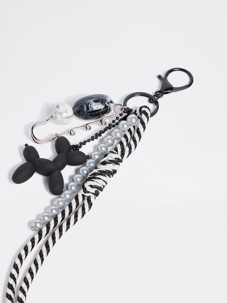 Westside Accessories Puffy Dog Bag Charm