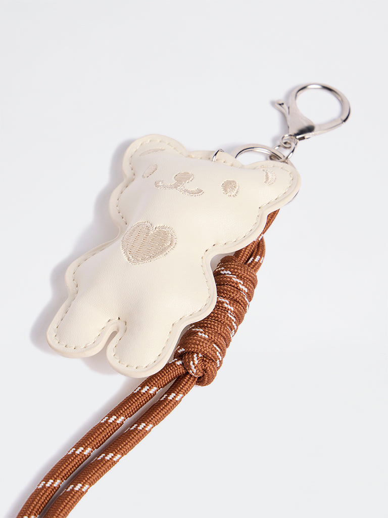 Westside Accessories Teddy Cord Bag Charm
