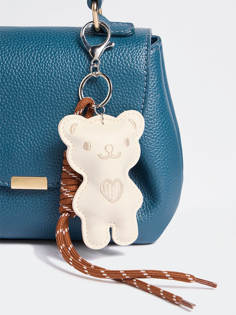 Westside Accessories Teddy Cord Bag Charm