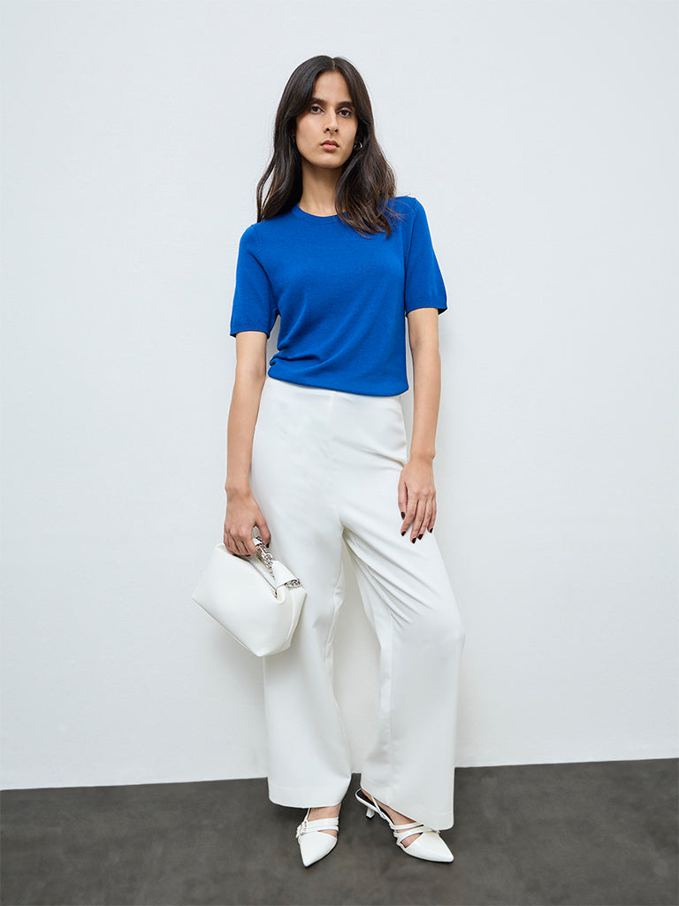 Wardrobe Blue Solid Top