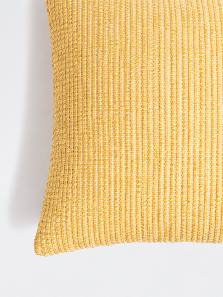 Westside Home Yellow Textured Cusion Cover