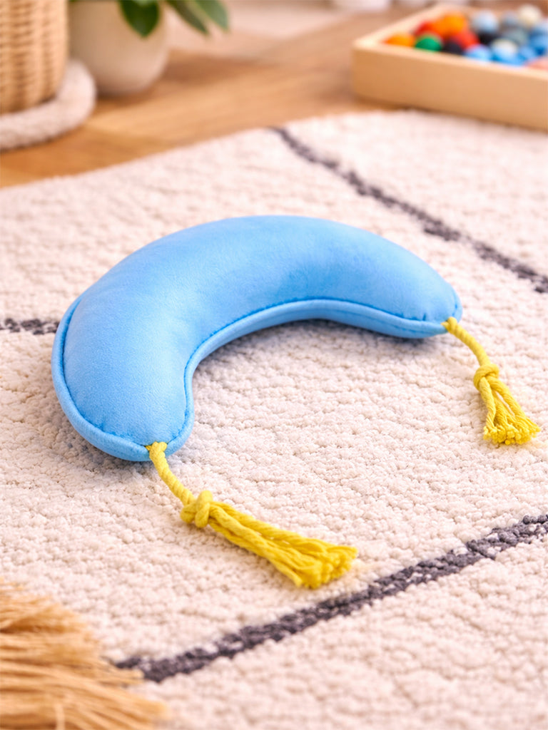 Westside Home Blue Plush Pet Neck Band