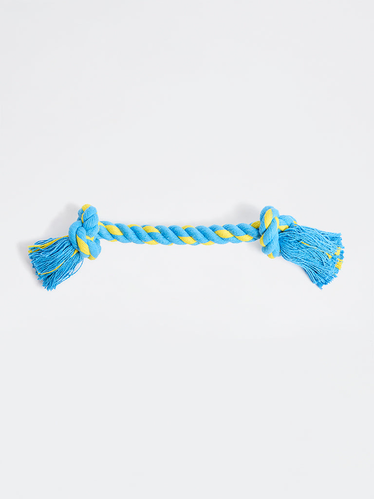 Westside Home Blue Twisted Rope Pet Toy