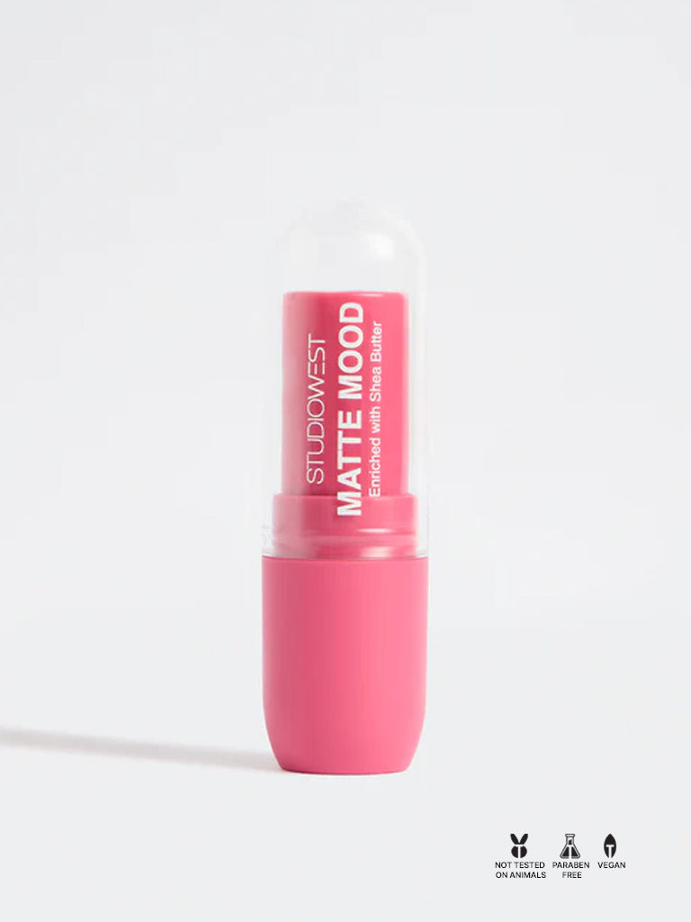 Studiowest Matte Mood Sass P-01 Lipstick - 4.2 gm
