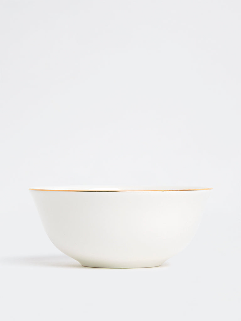 Westside Home White Large Bowl
