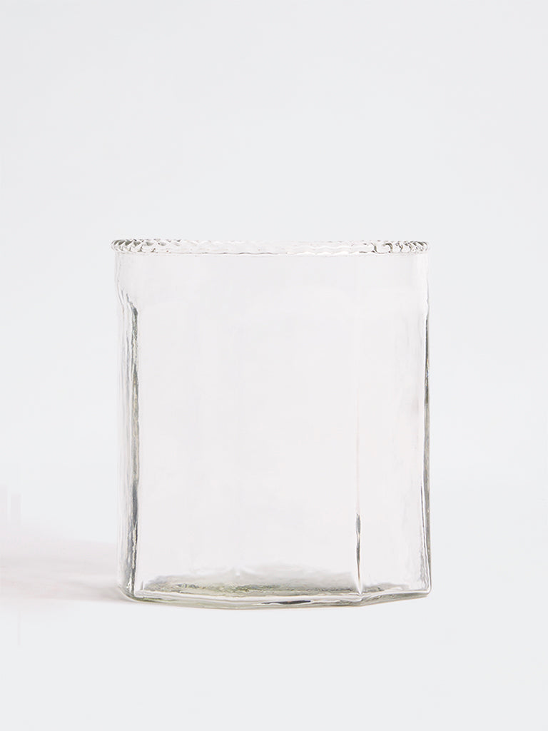 Westside Home Clear Textured Water Glass