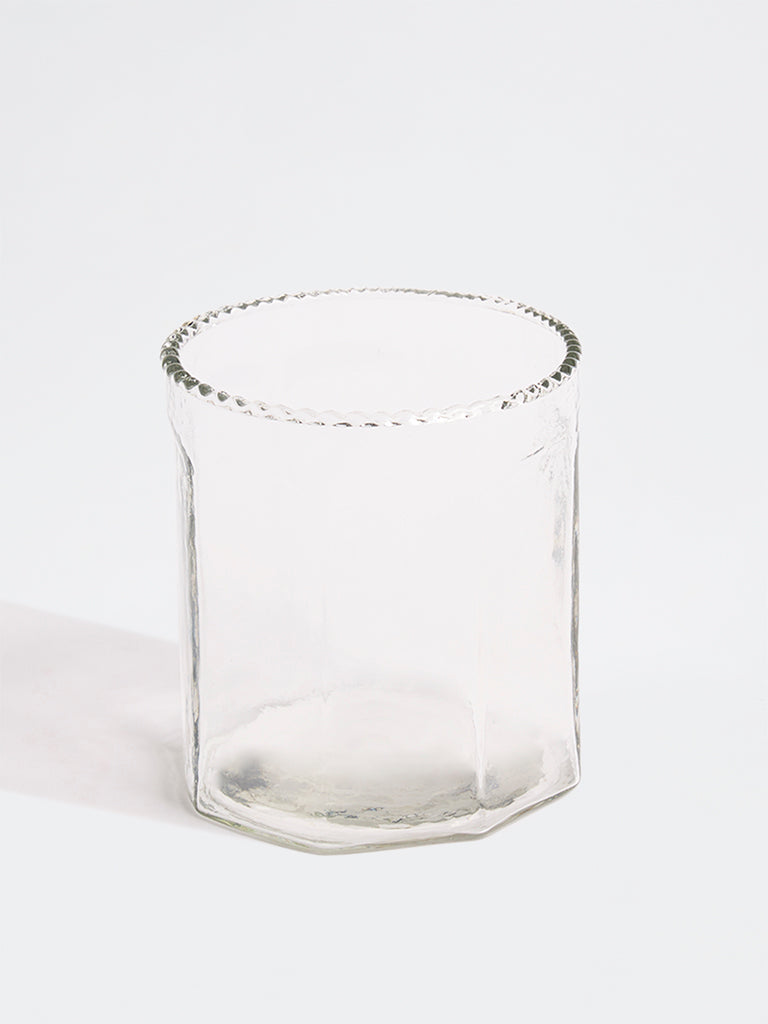 Westside Home Clear Textured Water Glass
